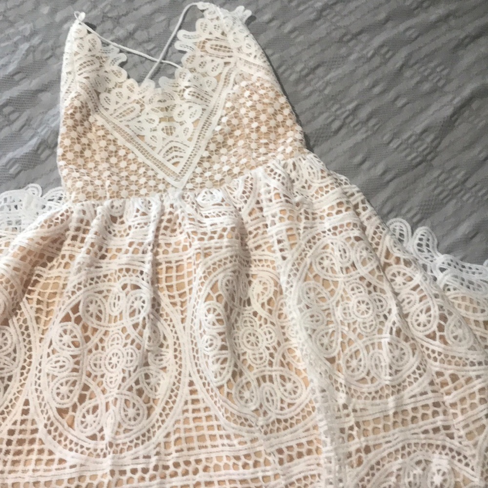 Lady Black Tie Boutique White Dress